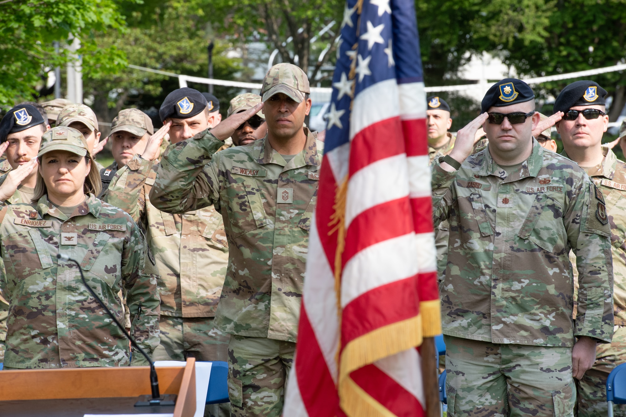 image of Air Force leaders