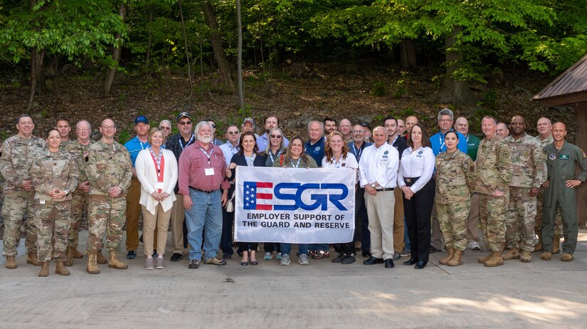 Pennsylvania’s chapter of the Employer Support of the Guard and Reserve (ESGR) held a Bosslift event for approximately 20 civilian employers of Pennsylvania National Guard members May 9-10 at Fort Indiantown Gap. The Bosslift includes a tour of several Fort Indiantown Gap facilities with the opportunity for the employers to try flight and weapons simulators, serves as a thank you to the employers for supporting their employees. Seeing the men and women they employ in action helps them understand what it means to be a Soldier or Airman. (U.S. Army National Guard photo by Sgt. 1st Class Zane Craig)
