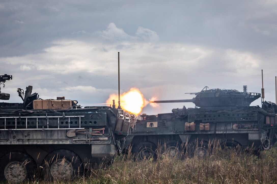 2nd Cavalry Regiment Blasts Through Day 2 of Griffin Shock 23 with a Live Fire Exercise