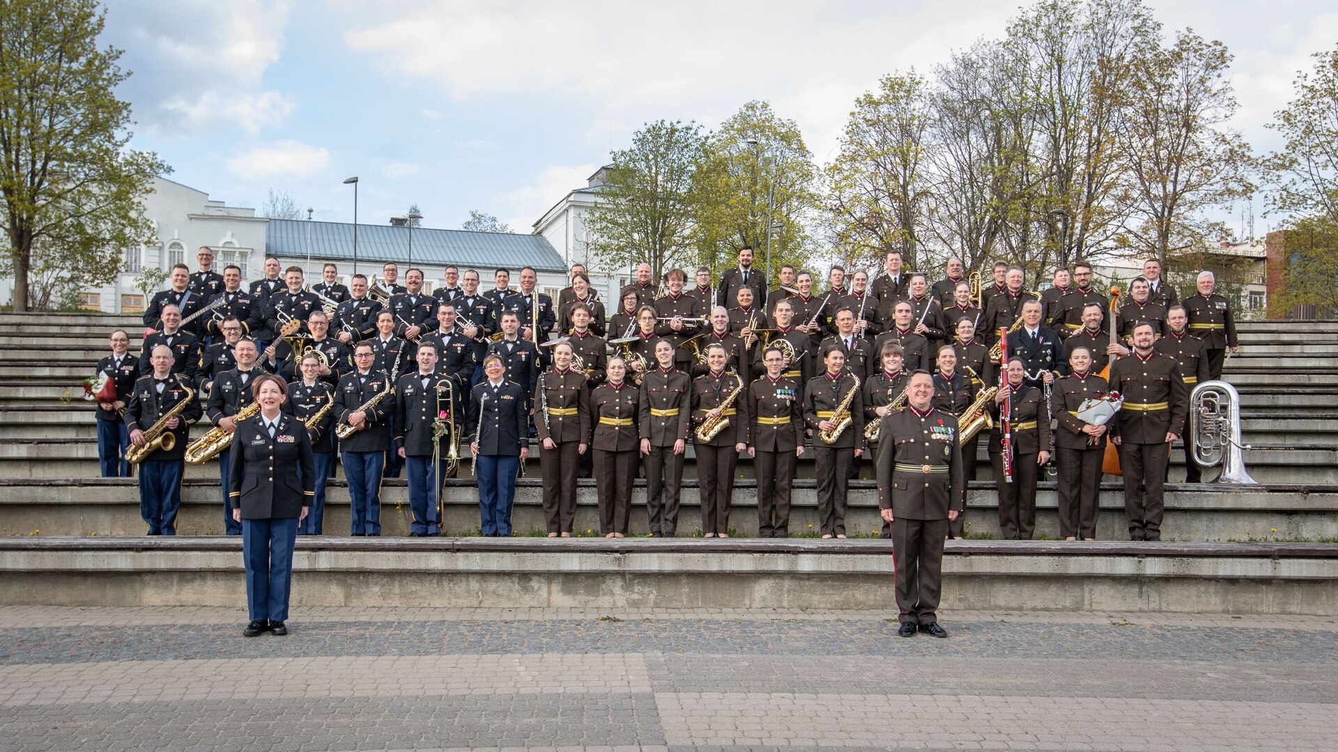 Michigan-Latvia band performances mark State Partnership Program anniversary