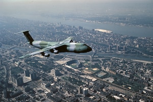 C-5 Over New York City