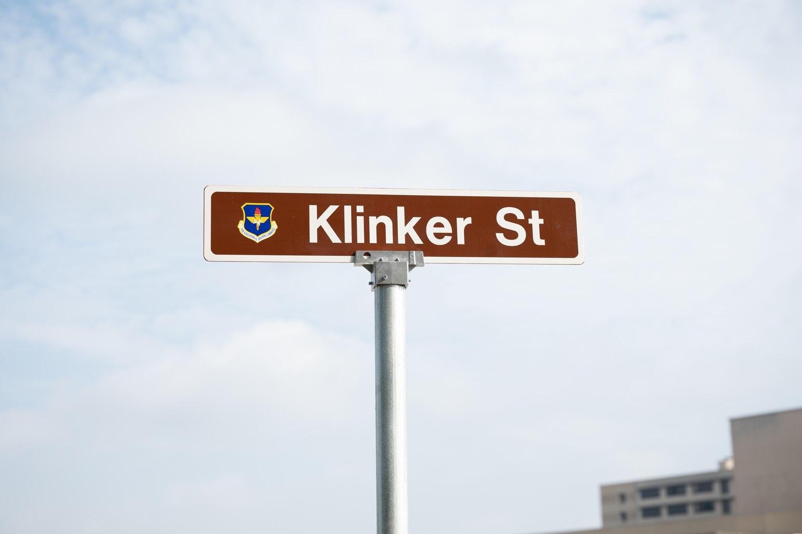 A street on Joint Base San Antonio-Lackland was renamed to Klinker Street on May 5, 2023, during a street renaming ceremony, JBSA-Lackland, Texas.
