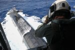 U.S. Marines Resupply Ballistic Missile Submarine in Philippine Sea