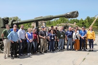 Pennsylvania’s chapter of the Employer Support of the Guard and Reserve (ESGR) held a Bosslift event for approximately 20 civilian employers of Pennsylvania National Guard members May 9-10 at Fort Indiantown Gap. The Bosslift includes a tour of several Fort Indiantown Gap facilities with the opportunity for the employers to try flight and weapons simulators, serves as a thank you to the employers for supporting their employees. Seeing the men and women they employ in action helps them understand what it means to be a Soldier or Airman. (U.S. Army National Guard photo by Sgt. 1st Class Zane Craig)