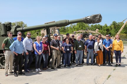 Pennsylvania’s chapter of the Employer Support of the Guard and Reserve (ESGR) held a Bosslift event for approximately 20 civilian employers of Pennsylvania National Guard members May 9-10 at Fort Indiantown Gap. The Bosslift includes a tour of several Fort Indiantown Gap facilities with the opportunity for the employers to try flight and weapons simulators, serves as a thank you to the employers for supporting their employees. Seeing the men and women they employ in action helps them understand what it means to be a Soldier or Airman. (U.S. Army National Guard photo by Sgt. 1st Class Zane Craig)