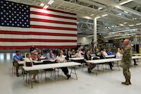 Pennsylvania’s chapter of the Employer Support of the Guard and Reserve (ESGR) held a Bosslift event for approximately 20 civilian employers of Pennsylvania National Guard members May 9-10 at Fort Indiantown Gap. The Bosslift includes a tour of several Fort Indiantown Gap facilities with the opportunity for the employers to try flight and weapons simulators, serves as a thank you to the employers for supporting their employees. Seeing the men and women they employ in action helps them understand what it means to be a Soldier or Airman. (U.S. Army National Guard photo by Sgt. 1st Class Zane Craig)