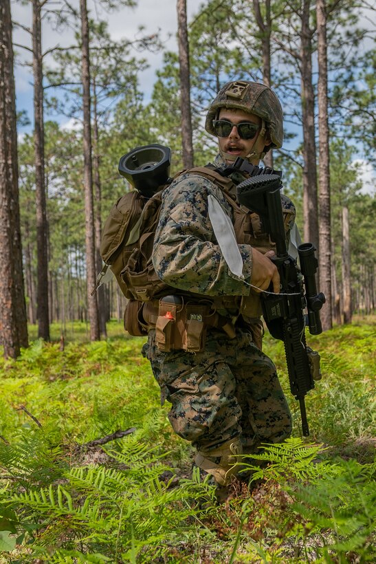 U.S. Marines conduct a Mission Rehearsal Exercise for ITX 4-23