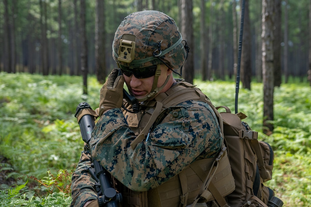 U.S. Marines conduct a Mission Rehearsal Exercise for ITX 4-23