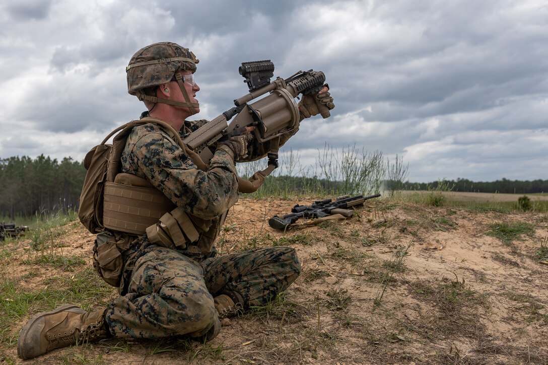 U.S. Marines conduct a Mission Rehearsal Exercise for ITX 4-23