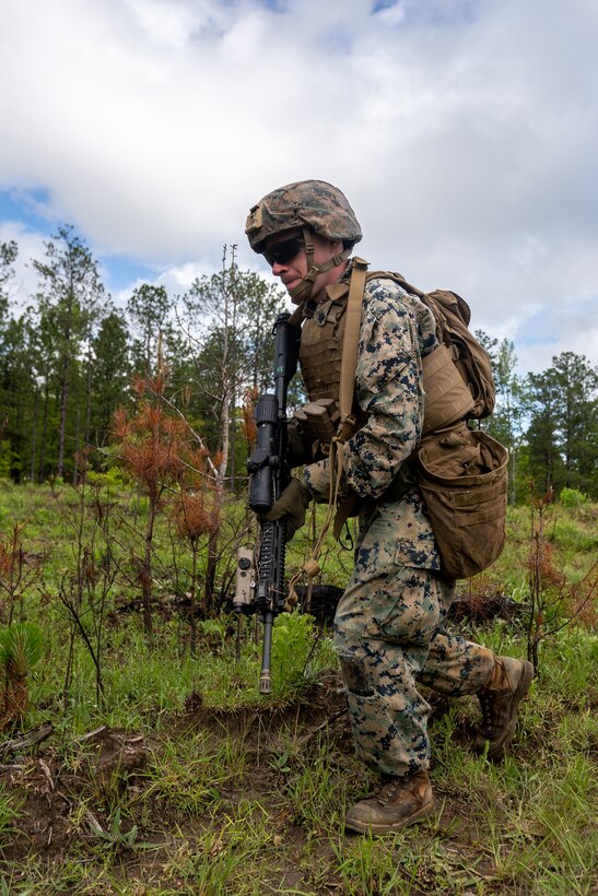 U.S. Marines conduct a Mission Rehearsal Exercise for ITX 4-23