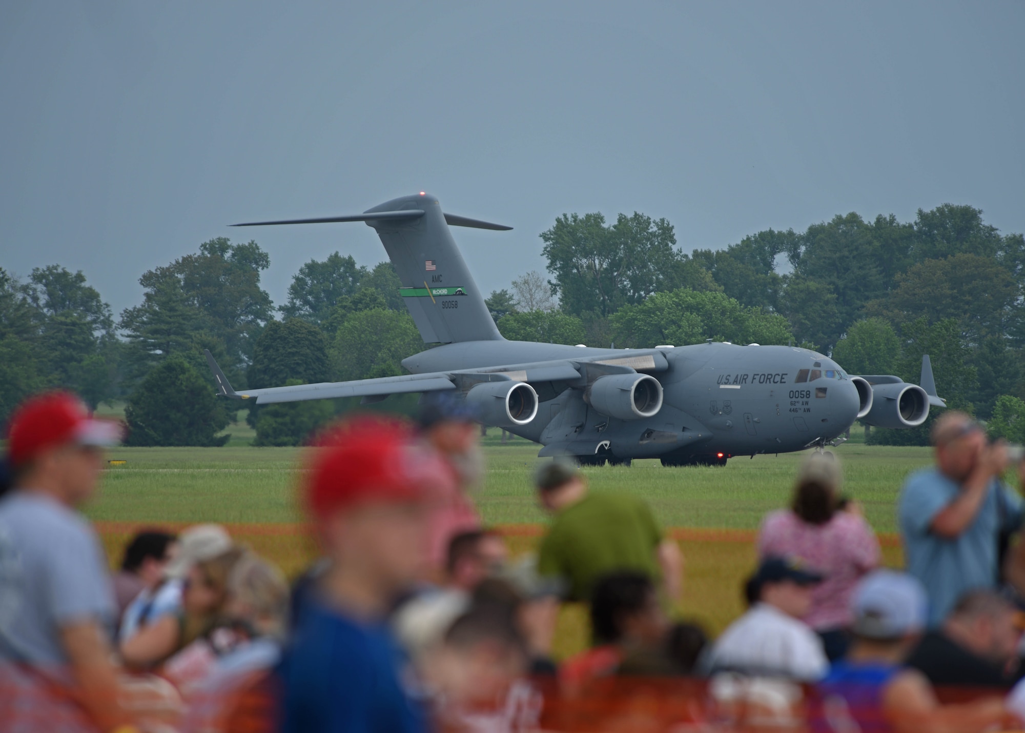 C17 West Coast Demo Team showcases mobility capabilities at 2023 Scott