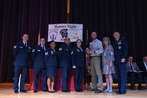 Image of award presentation