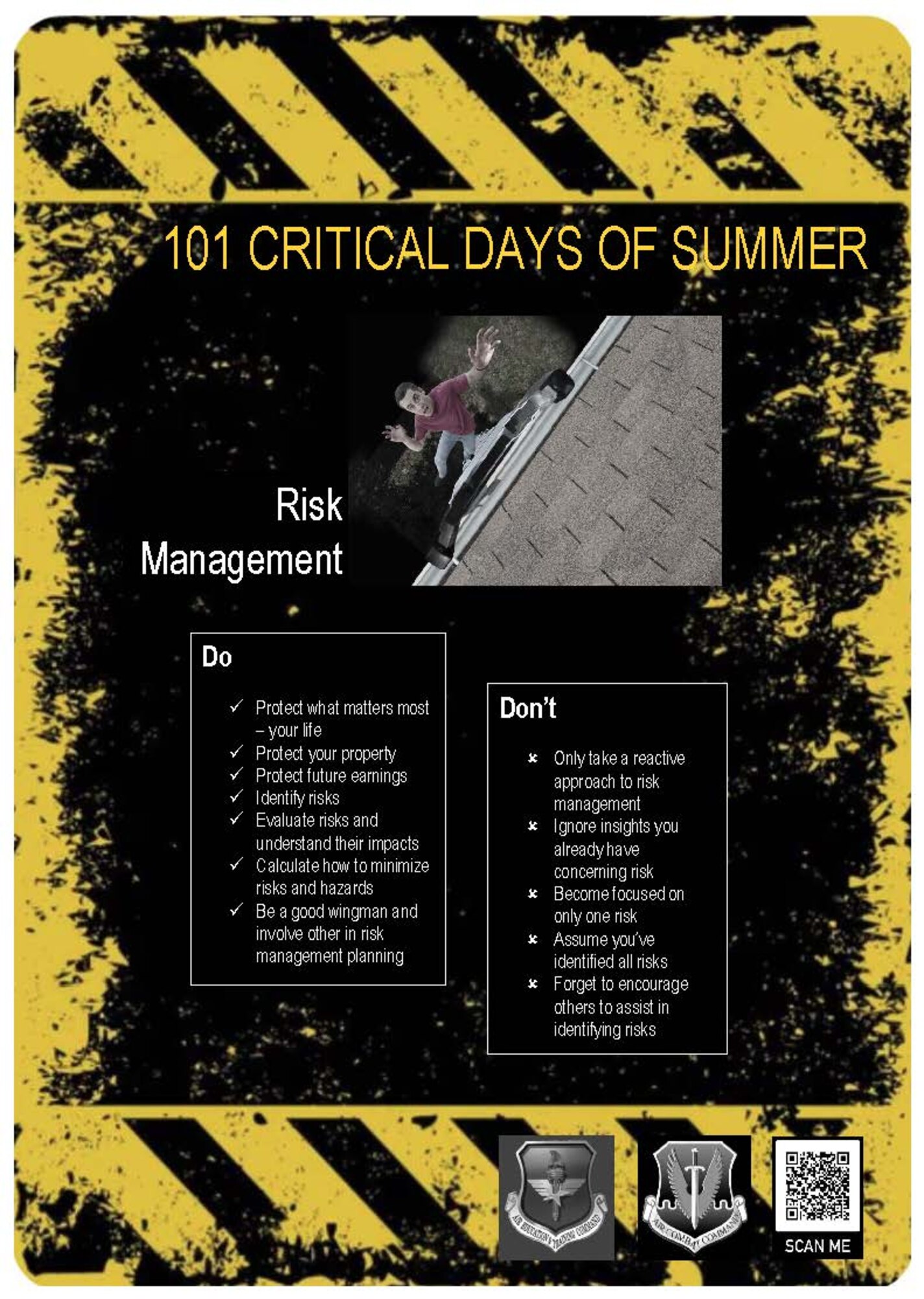 Employing risk management and being a good wingman can help prevent mishaps and fatalities throughout the summer season.
