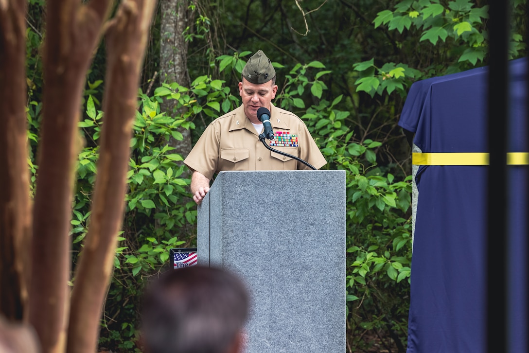 Camp Lejeune Former Landowners Dedication Ceremony