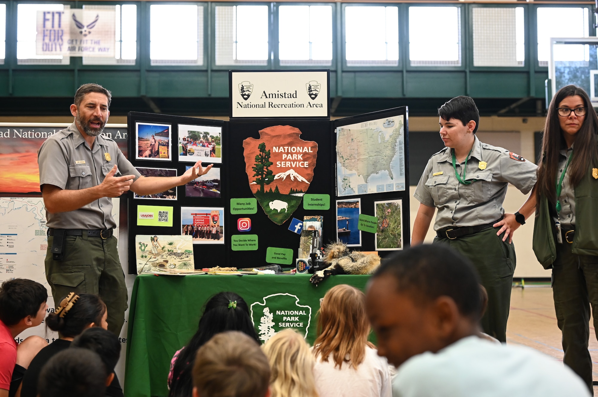 The event offered interactive displays and engaging activities to inspire students to consider diverse career paths.