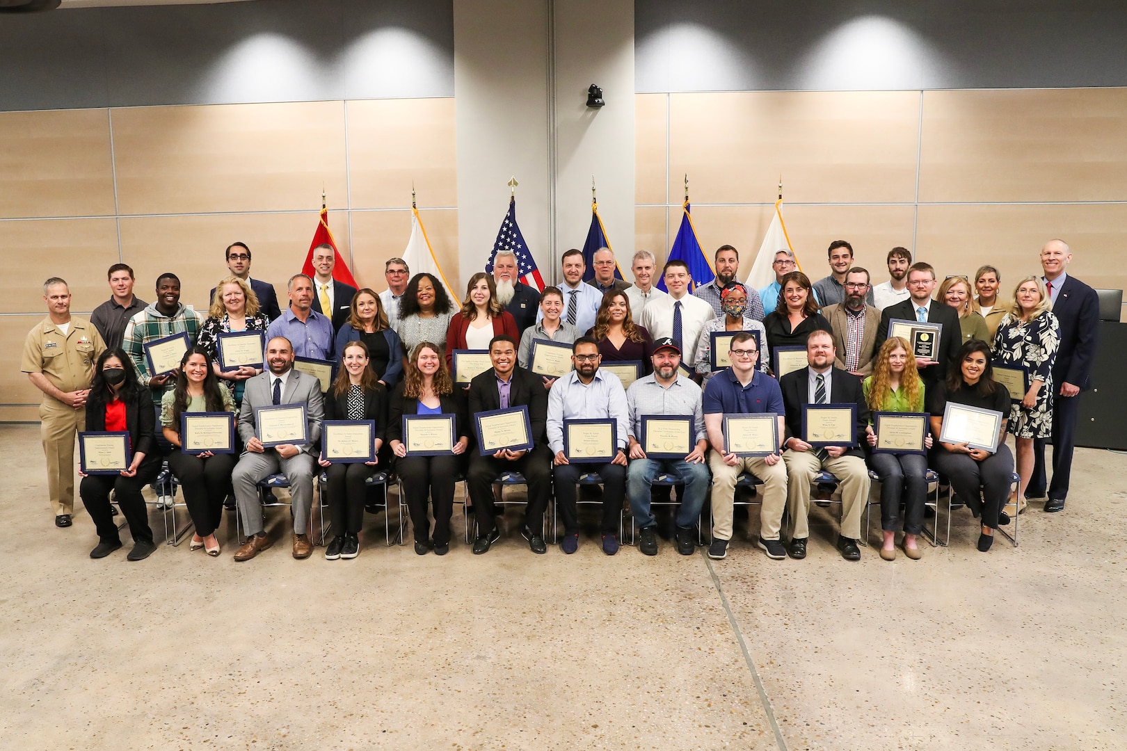 Naval Surface Warfare Center Indian Head Division recognized individuals and teams who made significant contributions to the command’s mission at the annual Honorary Awards ceremony hosted at College of Southern Maryland’s Velocity Center in Indian Head, Maryland, May 18.