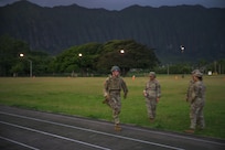 Region VII Best Warrior Competition on the Hawaiian Island of Oahu