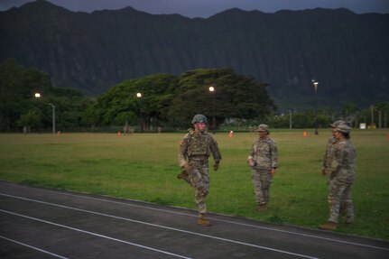 Region VII Best Warrior Competition on the Hawaiian Island of Oahu