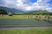 Region VII Best Warrior Competition on the Hawaiian Island of Oahu