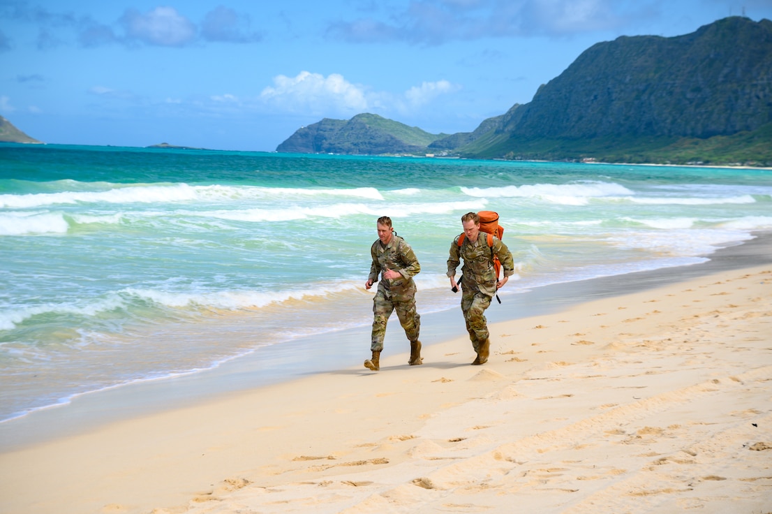 Region VII Best Warrior Competition on the Hawaiian Island of Oahu