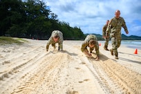 Region VII Best Warrior Competition on the Hawaiian Island of Oahu