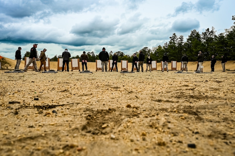 U.S. Army Reserve Criminal Investigation Division Special Agents participate in their annual training ‘Guardian Shield’ during May, 2023, at Joint Base McGuire-Dix-Lakehurst, N.J. CID is made up of professional, federal law enforcement officers who investigate felony crimes. CID Special Agents are commonly in suits and plain clothes as they conduct their investigations. Military Police officers are uniformed officers who may perform traffic duties on base, law and order policing, or detainee and detention operations abroad. Annual trainings like GS23 are essential to mission success not only for classroom and weapons qualifications, but also for agents to network and leverage experience from multiple law enforcement backgrounds.