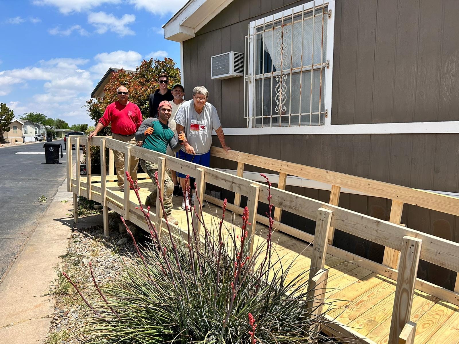 Kirtland’s AFSA Chapter Building a more accessible New Mexico one Ramp