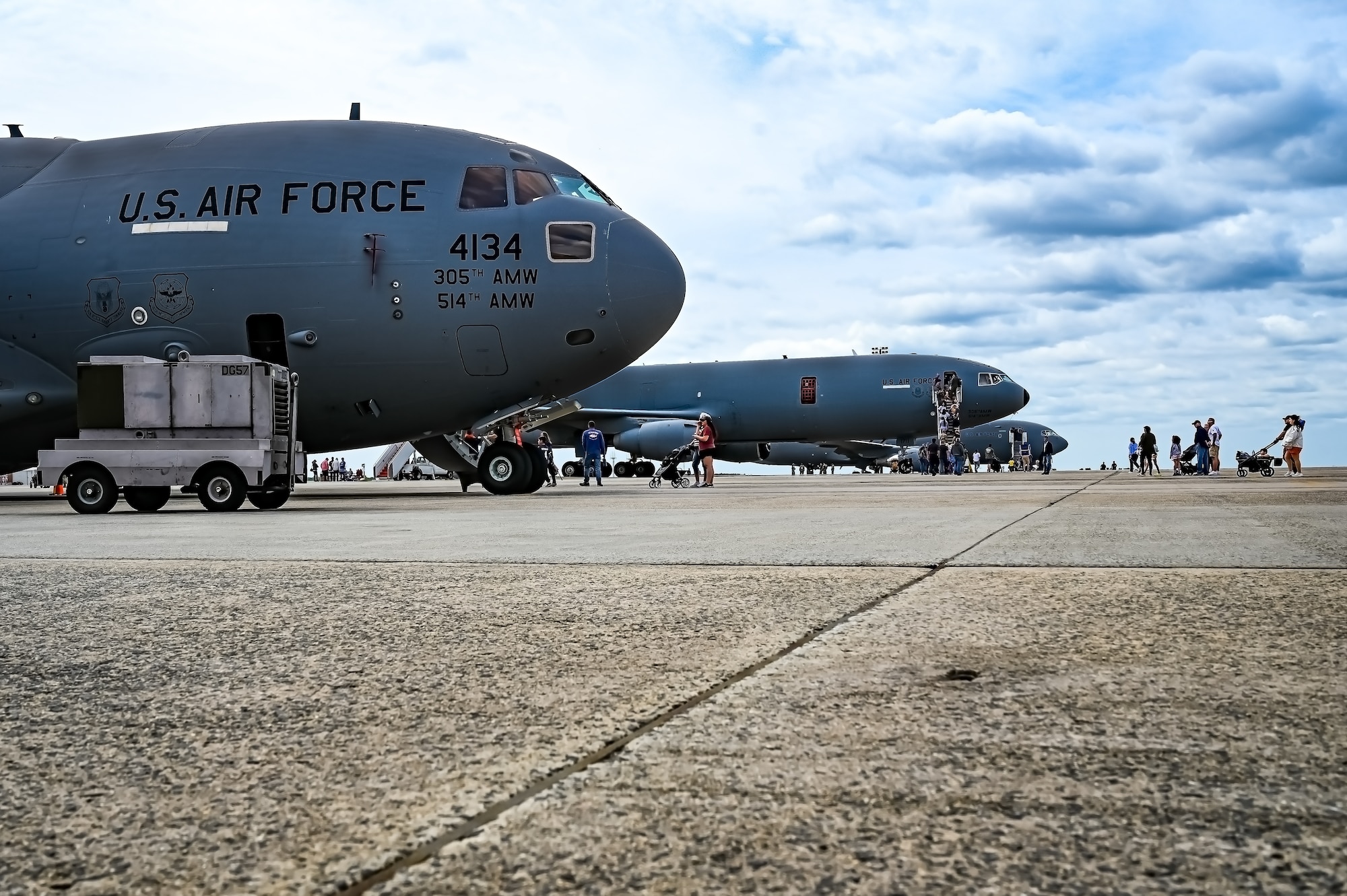 Power in the Pines returned after a five-year hiatus with the Air and Space Open House from 19-21 May, 2023, at Joint Base McGuire-Dix-Lakehurst, N.J. The ASOH is the largest public event held at JB MDL, showcasing air superiority from both the ground and sky. The flight line also displayed a variety of aircraft from many services of the military, as well as their guard and reserve components. These visuals served as a representation of JB MDL’s commitment to working with Joint Partners daily to support our national defense, and to thank the local community for its continued support.