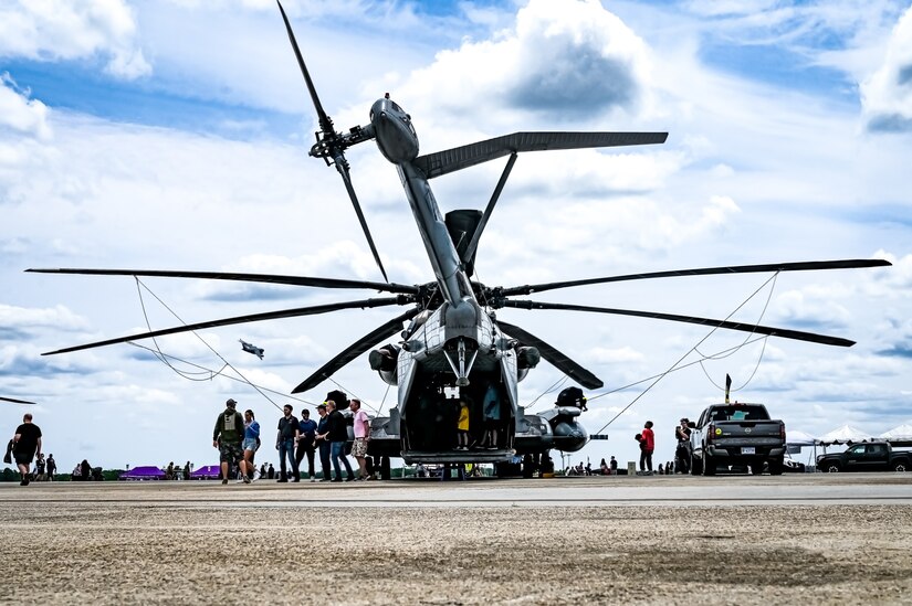 Power in the Pines returned after a five-year hiatus with the Air and Space Open House from 19-21 May, 2023, at Joint Base McGuire-Dix-Lakehurst, N.J. The ASOH is the largest public event held at JB MDL, showcasing air superiority from both the ground and sky. The flight line also displayed a variety of aircraft from many services of the military, as well as their guard and reserve components. These visuals served as a representation of JB MDL’s commitment to working with Joint Partners daily to support our national defense, and to thank the local community for its continued support.