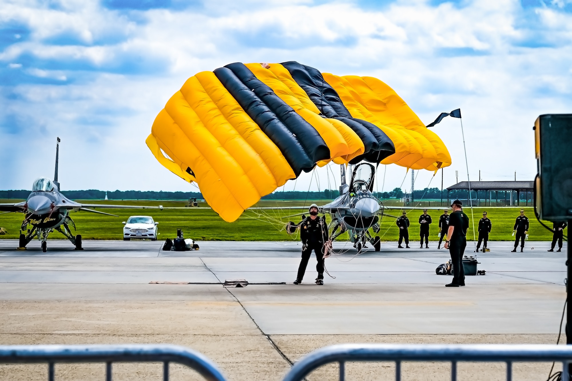 Power in the Pines returned after a five-year hiatus with the Air and Space Open House from 19-21 May, 2023, at Joint Base McGuire-Dix-Lakehurst, N.J. The ASOH is the largest public event held at JB MDL, showcasing air superiority from both the ground and sky. The flight line also displayed a variety of aircraft from many services of the military, as well as their guard and reserve components. These visuals served as a representation of JB MDL’s commitment to working with Joint Partners daily to support our national defense, and to thank the local community for its continued support.