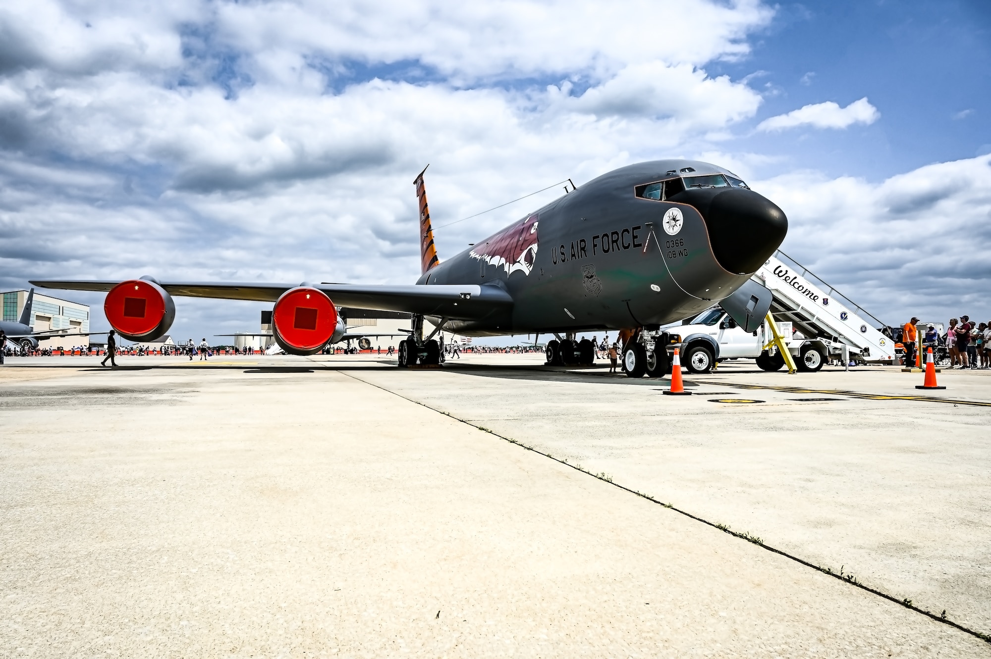 Power in the Pines returned after a five-year hiatus with the Air and Space Open House from 19-21 May, 2023, at Joint Base McGuire-Dix-Lakehurst, N.J. The ASOH is the largest public event held at JB MDL, showcasing air superiority from both the ground and sky. The flight line also displayed a variety of aircraft from many services of the military, as well as their guard and reserve components. These visuals served as a representation of JB MDL’s commitment to working with Joint Partners daily to support our national defense, and to thank the local community for its continued support.