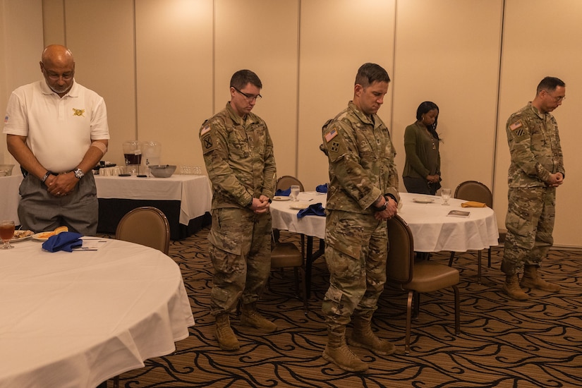 1st Tsc Teammates Build Resiliency Through Prayer 1st Theater