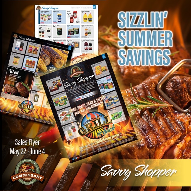Sizzlin' Summer Savings' on select meat, produce, grilling items