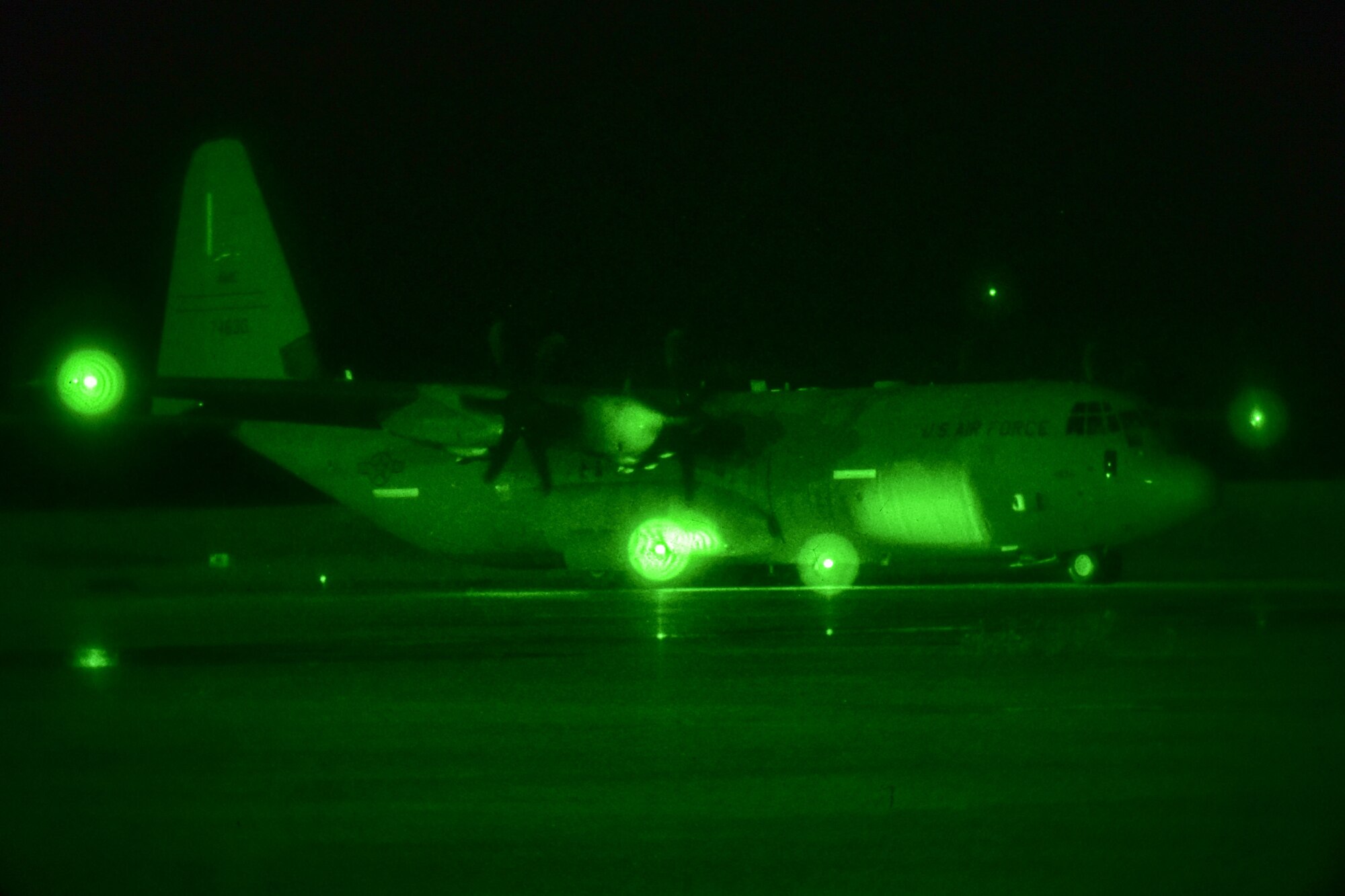 Airmen and aircraft from the 19th Airlift Wing participate in a rocket launch exercise