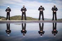 U.S. Navy’s newest aircraft carrier, USS Gerald R. Ford (CVN 78), arrived in Oslo, Norway, for a scheduled port visit, May 24.