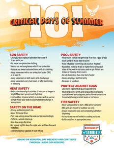 101 Critical Days of Summer: Barbecue/grilling safety