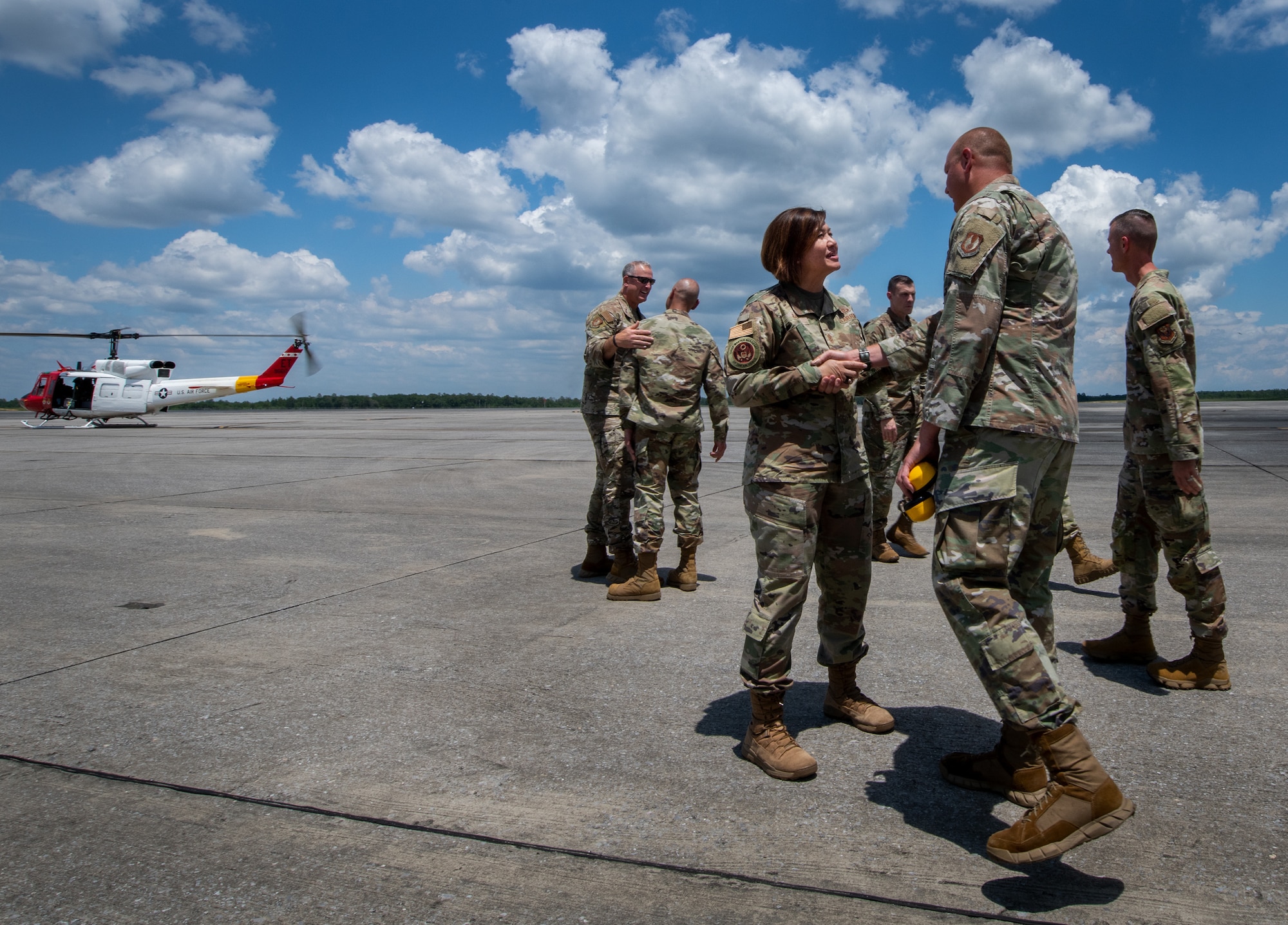 CMSAF visits Eglin