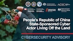 Cybersecurity Advisory: People's Republic of China State-Sponsored Cyber Actor Living Off the Land