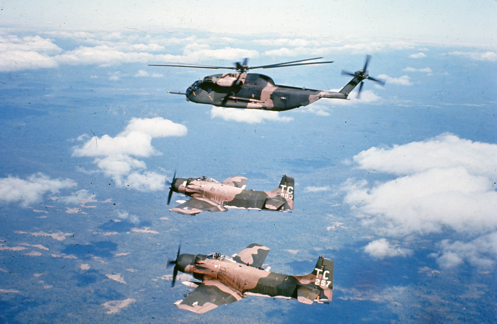A-1H Skyraiders