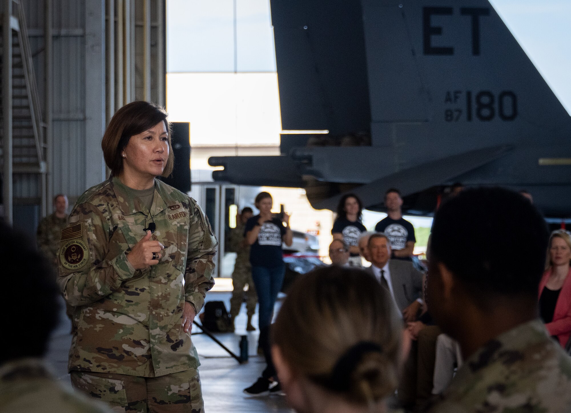 CMSAF visits Eglin