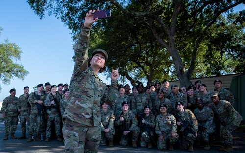 CMSAF visits Eglin