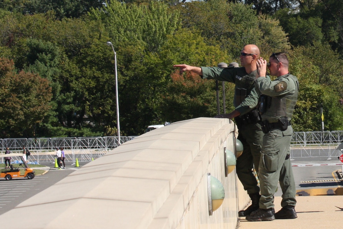 PFPA officers on Roof