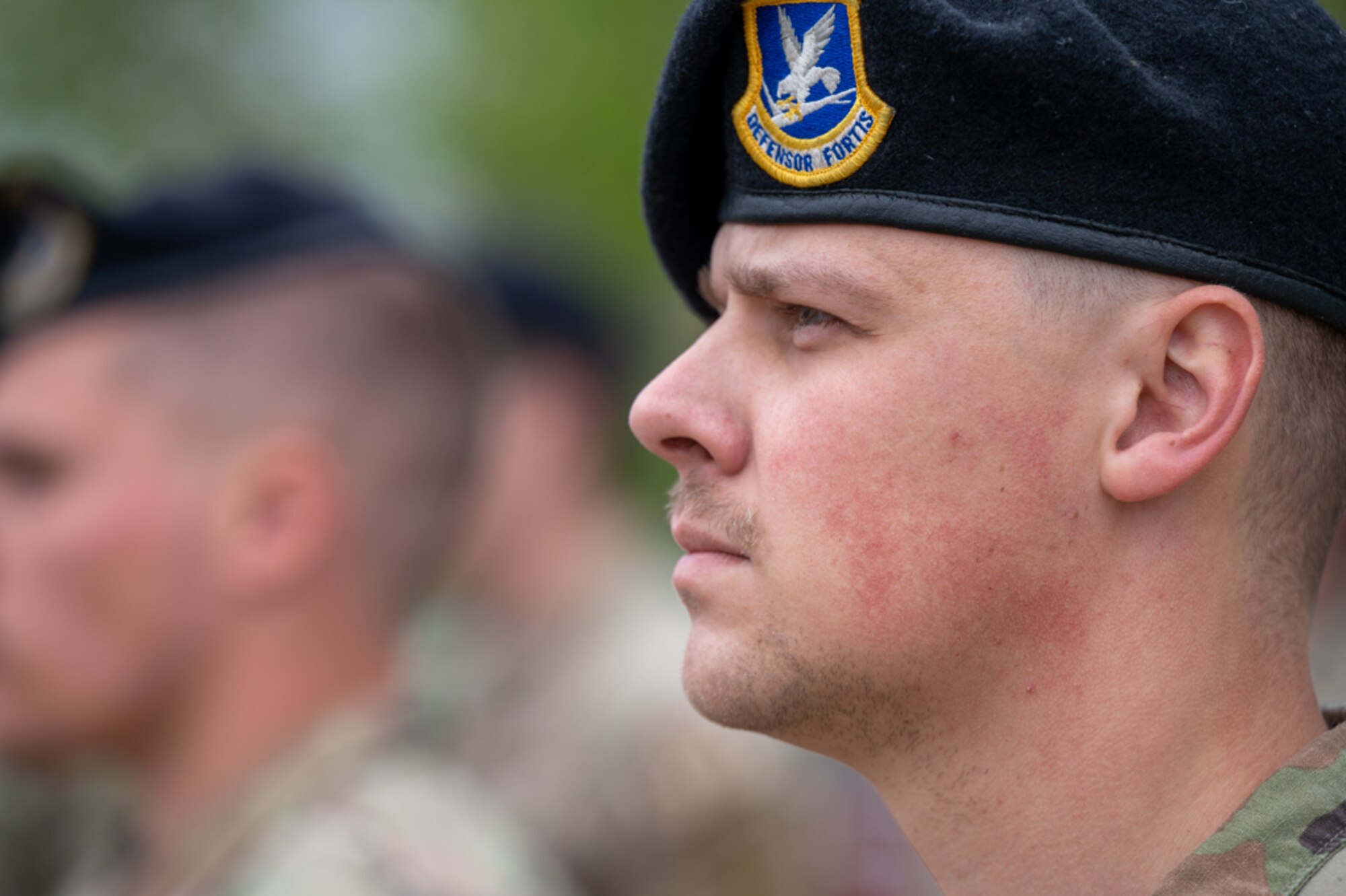 Airman participates in ceremony