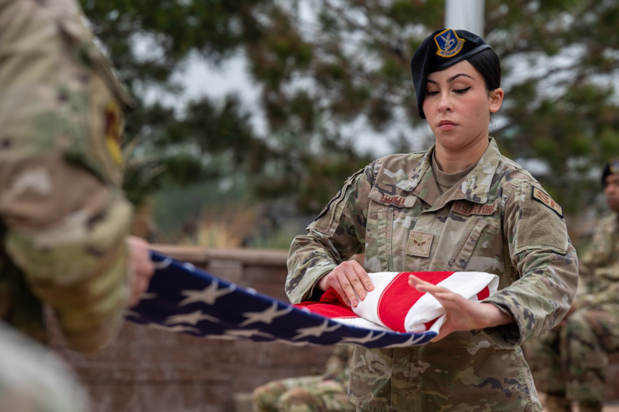 Airman participates in ceremony