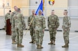 Lt. Col. Jacob McKinney relinquished command to Lt. Col. Jason Mendez, and Command Sgt. Maj. Johnnie Parton turned over responsibility to Command Sgt. Maj. Bryan Reed.