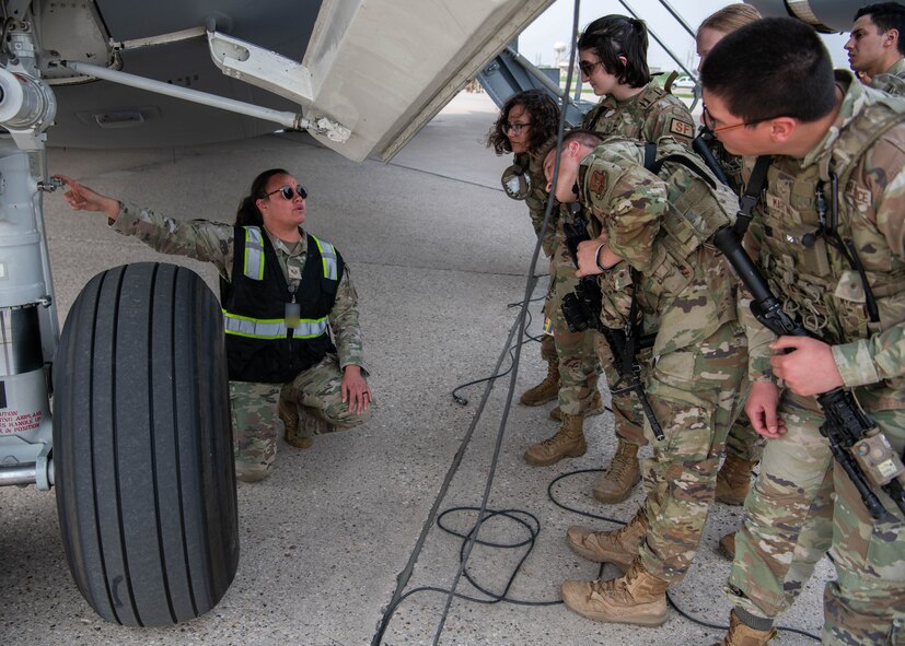 5 SFS conducts C-17 anti-hijacking exercise