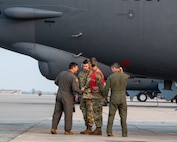 8th Air Force leadership visits Minot AFB