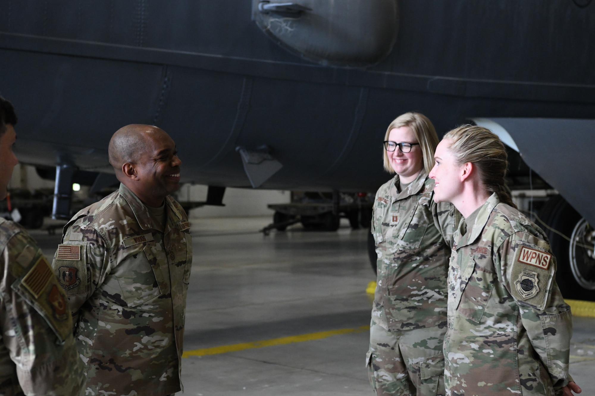 8th Air Force leadership visits Minot AFB