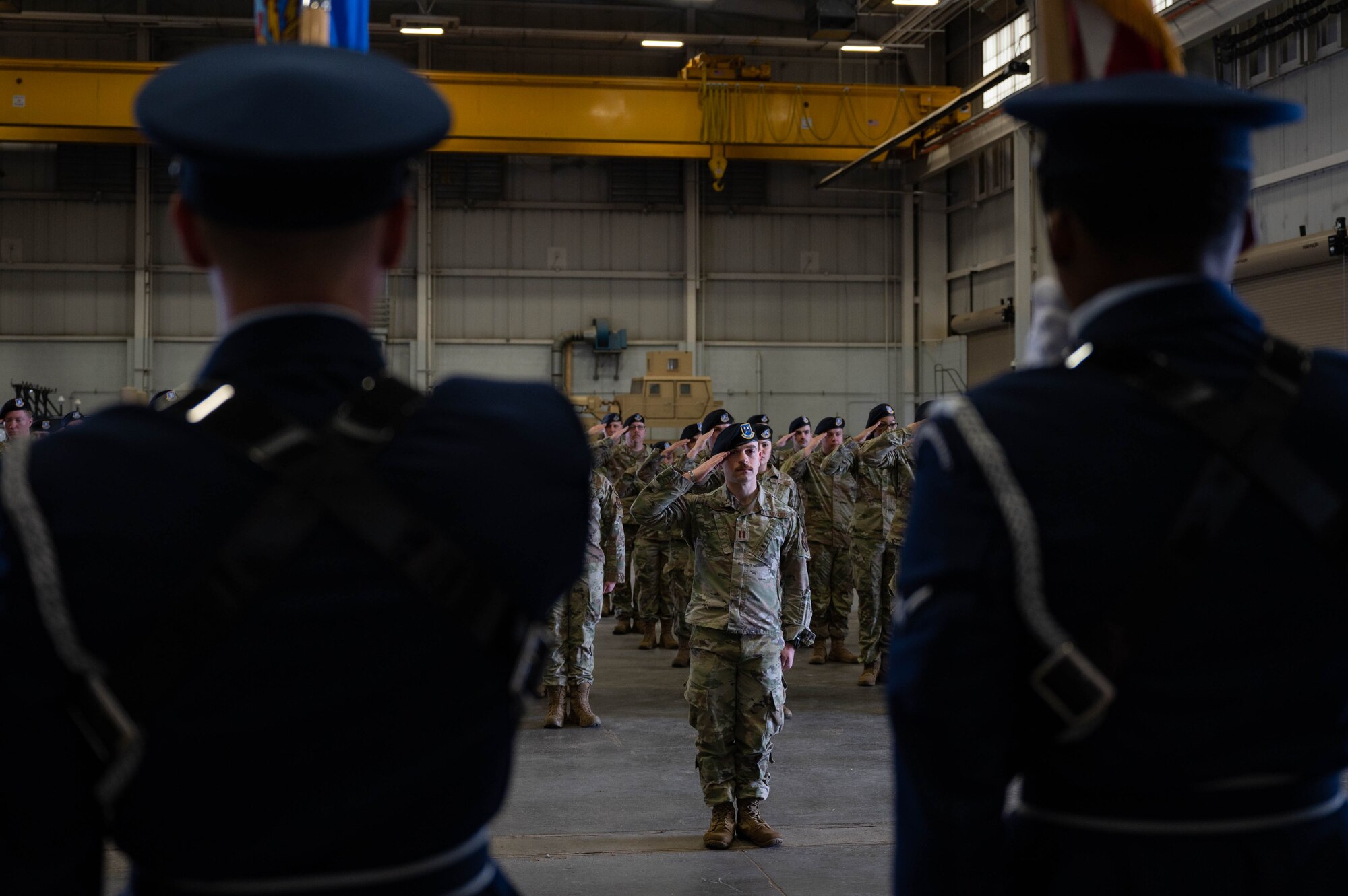airman saluting