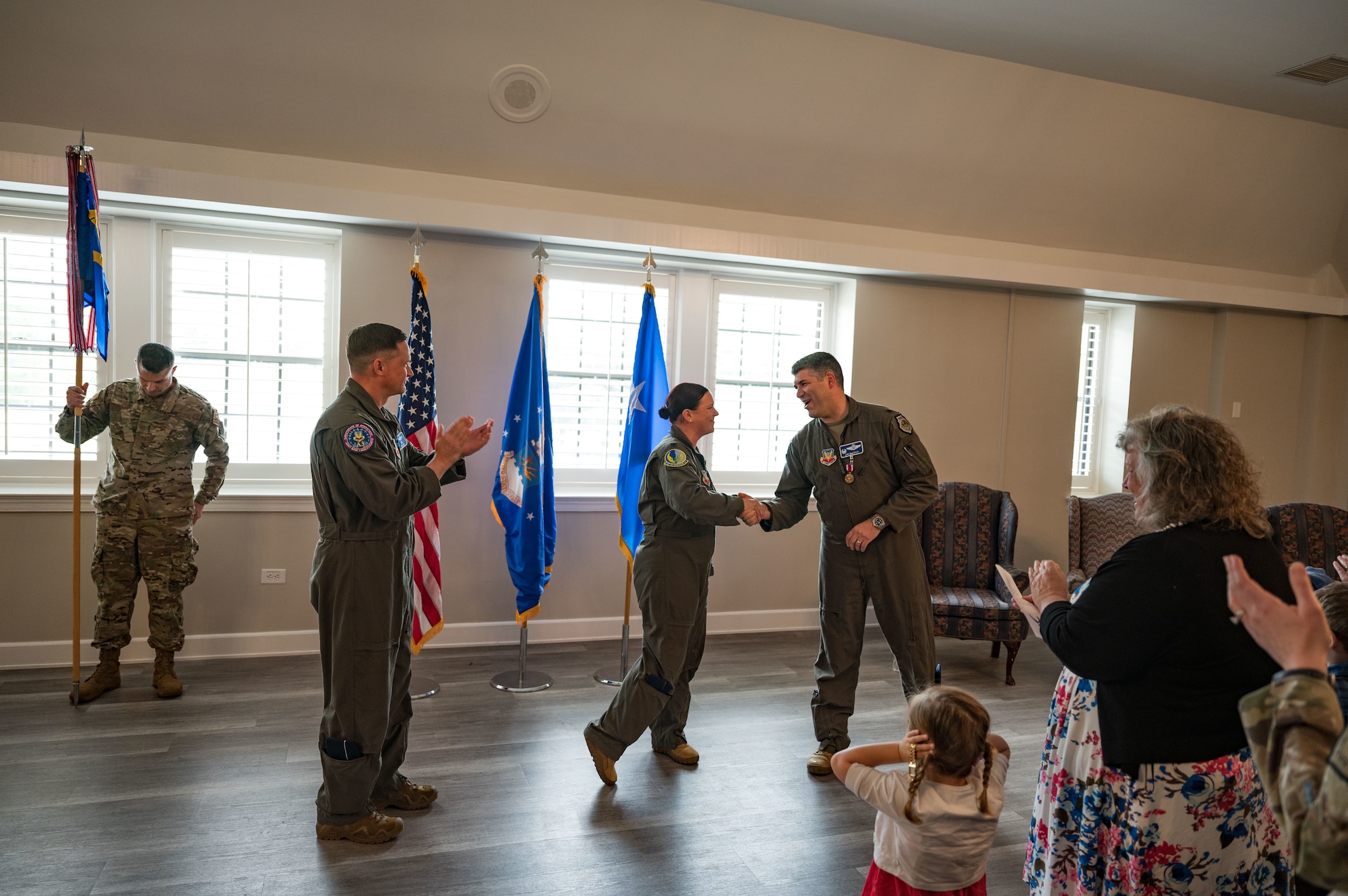 ACC Air Operations Squadron Change of Command